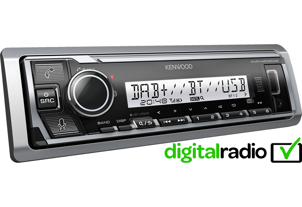 Kenwood Marine Mechless Dab+ KMR-M508DAB