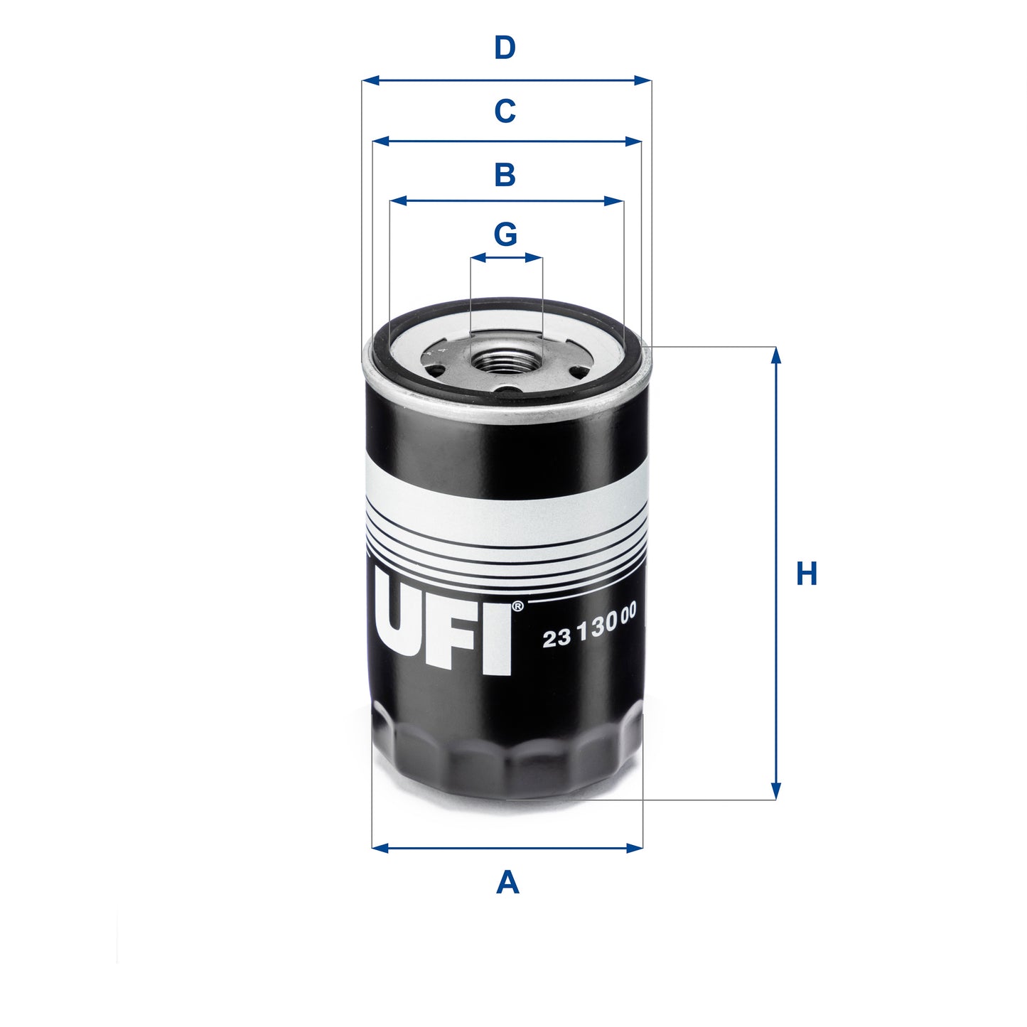 UFI Filters Oil Filter 23.130.00