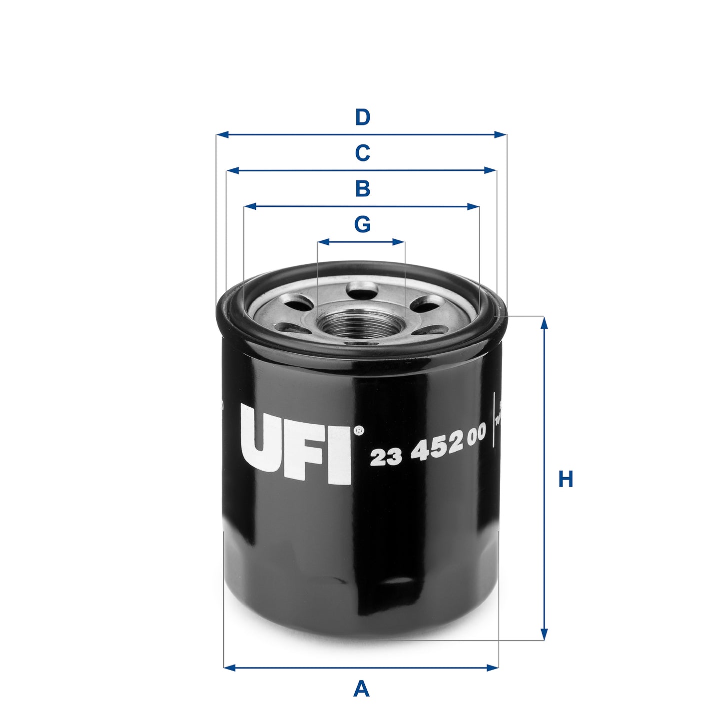 UFI Filters Oil Filter 23.452.00