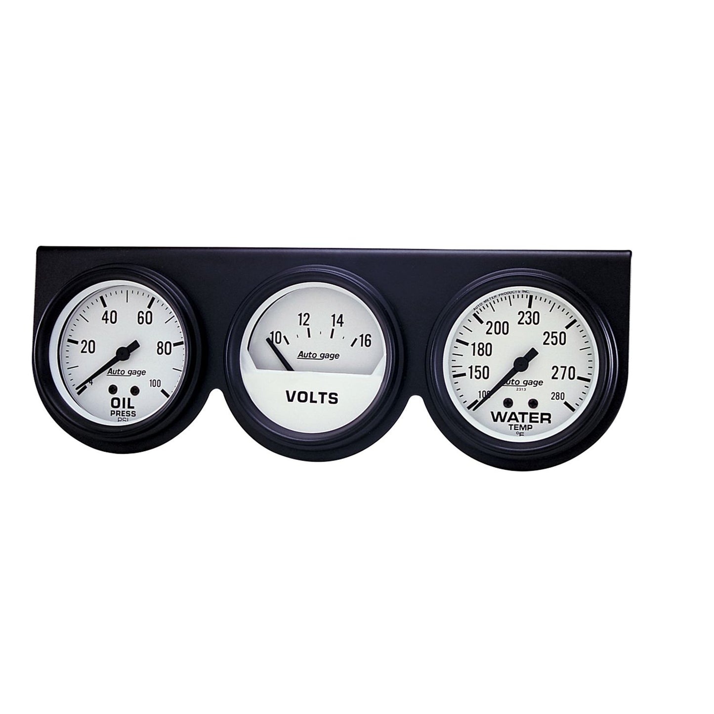 AutoMeter 2-5/8 3 Gauge Console Oil/Wa AU2328
