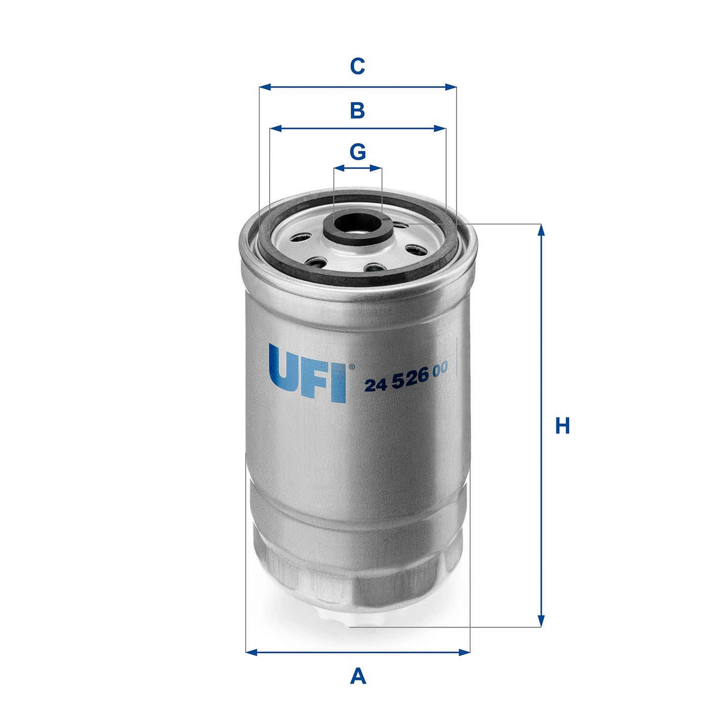 UFI Filters Fuel Filter 24.526.00