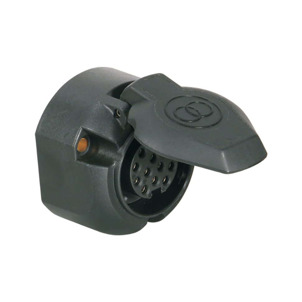 Erich Jaeger Trailer Socket 12V 13 Pin Euro Style 00421300