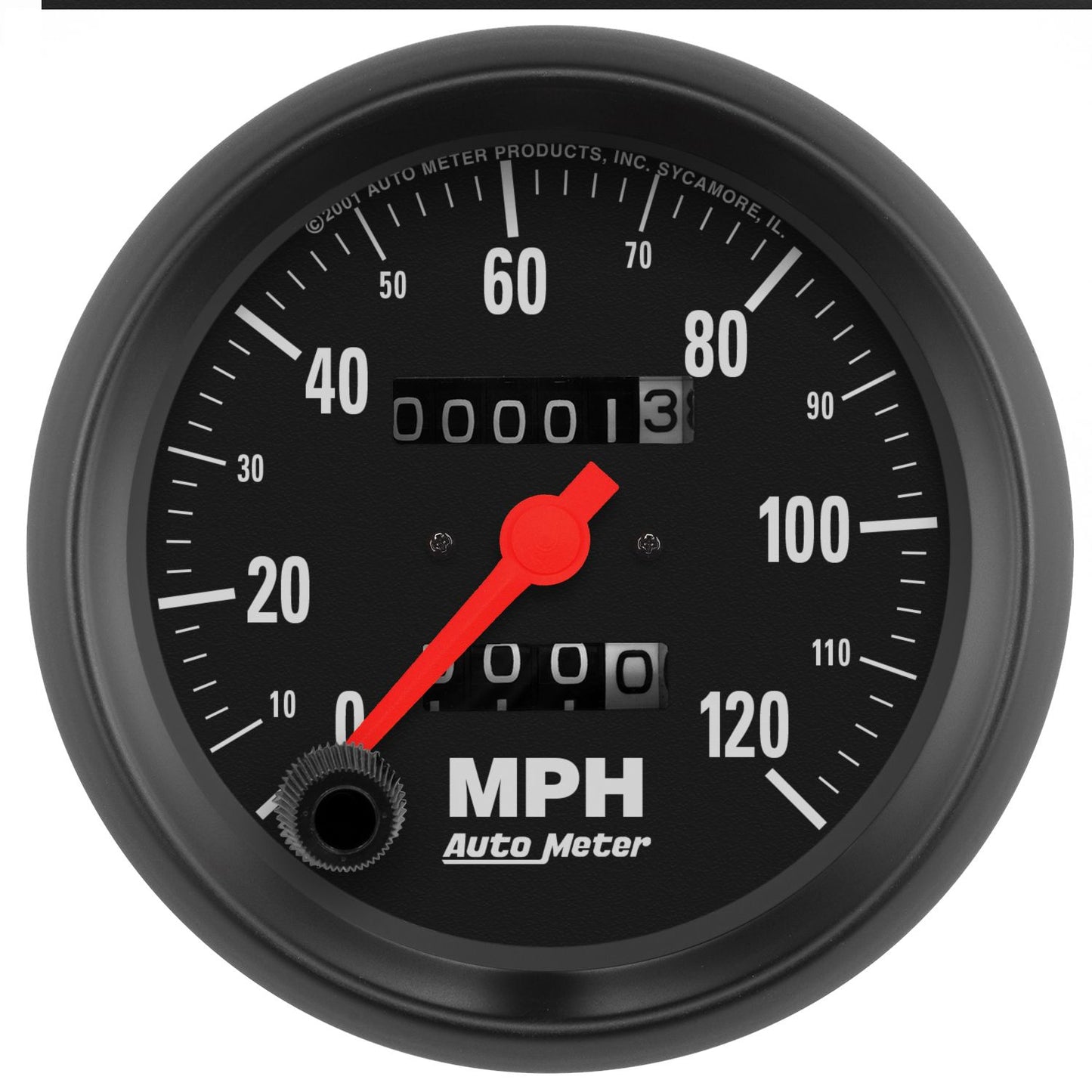 AutoMeter Z-Series 3-3/8in Speedo 120Mph AU2692