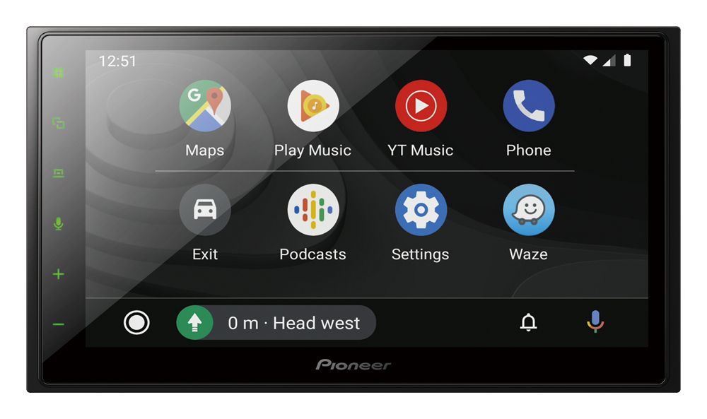 Pioneer Double Din AV 6.8In Capacitive SPHDA250DA