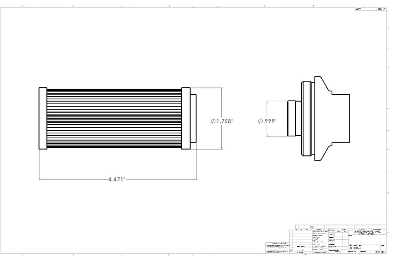 Aeromotive Pro Series Filter ARO12302