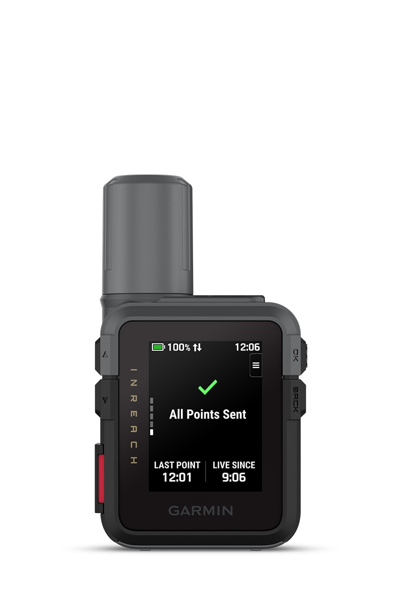 Garmin inReach Mini 3 Compact SOS Satellite Communicator with Touchscreen
