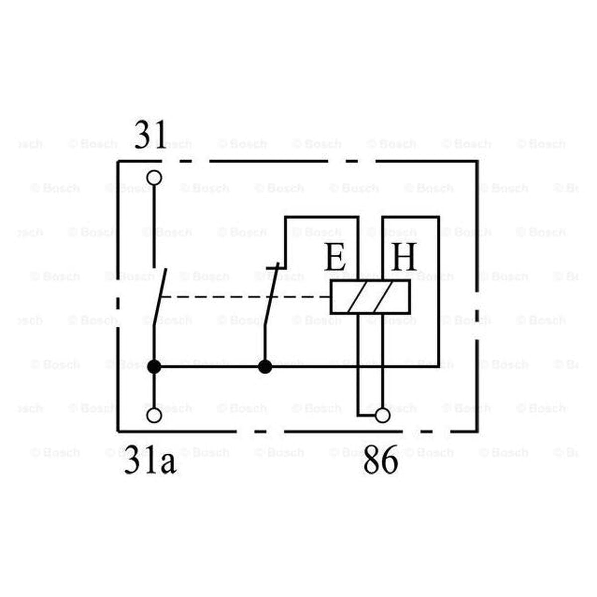 Bosch Battery Relay 0 333 301 009