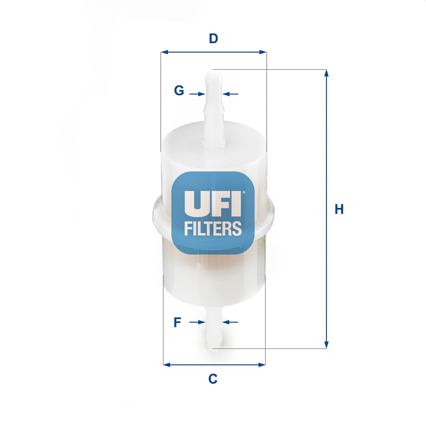 UFI Filters Fuel Filter 31.001.00