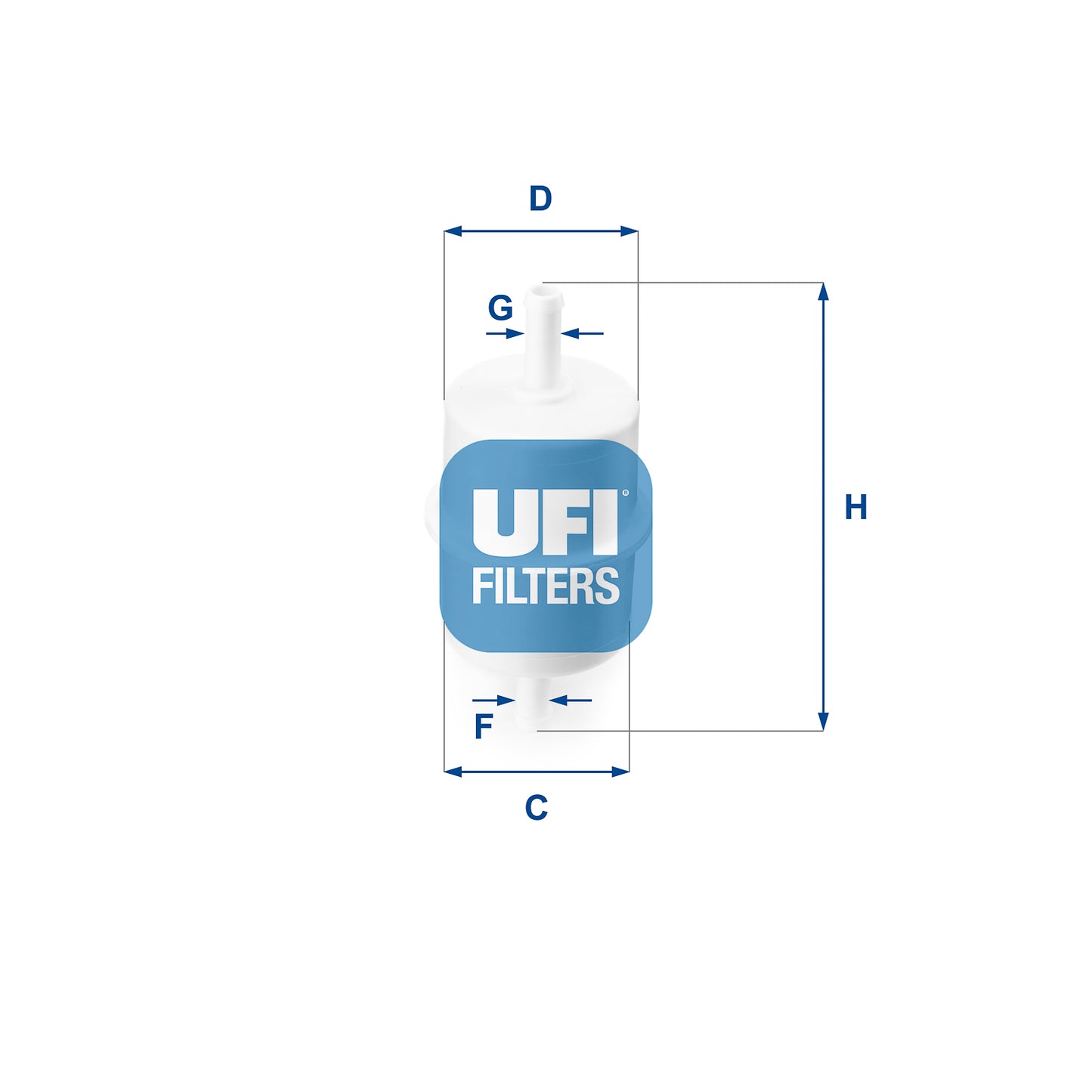 UFI Filters Fuel Filter 31.010.00