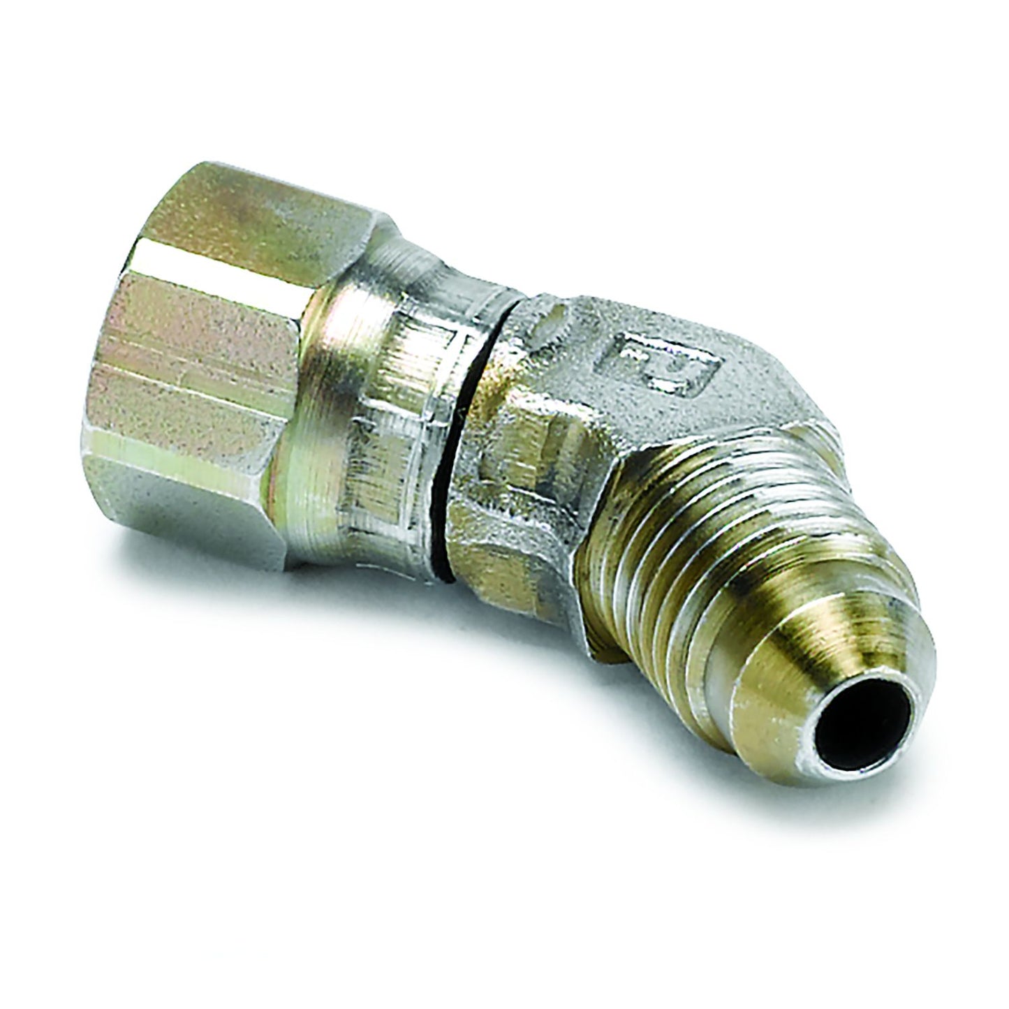 AutoMeter Elbow Swivel Nut 45deg -4An AU3273