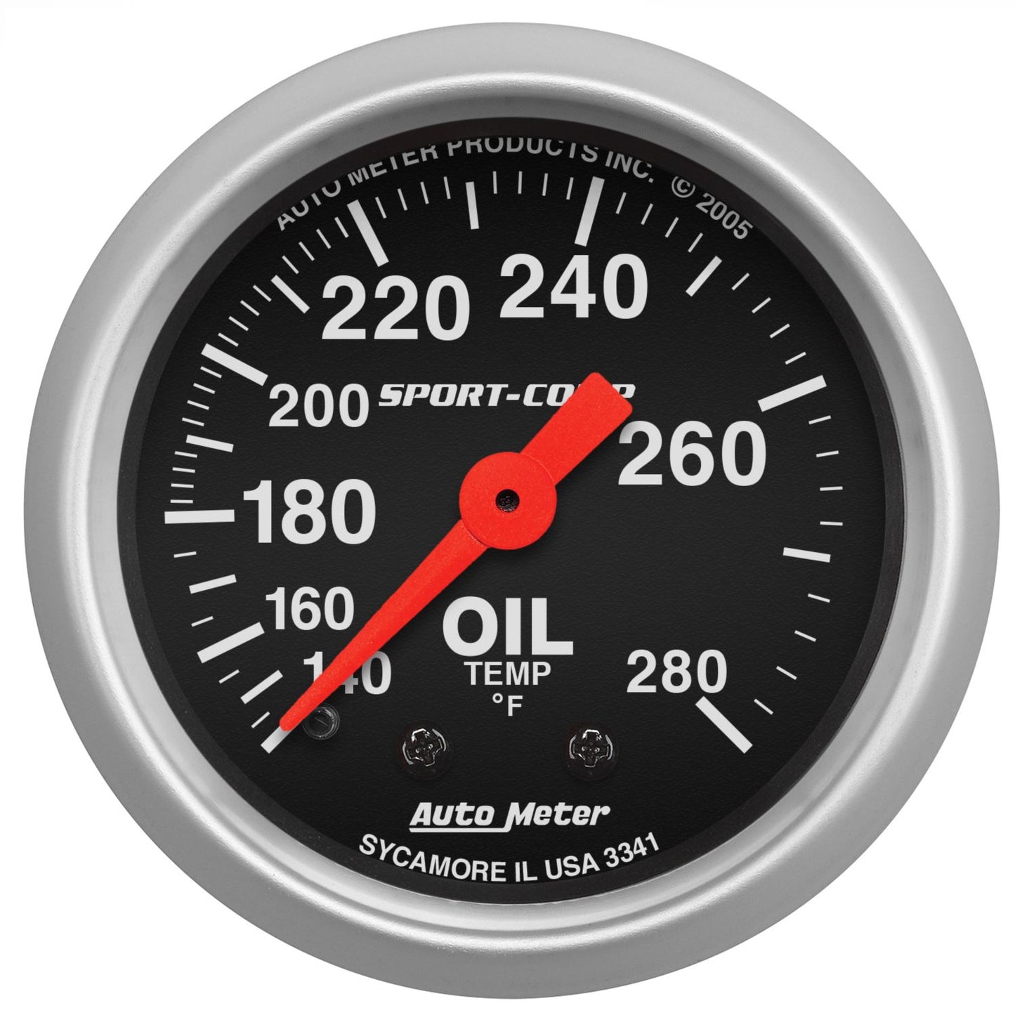 AutoMeter Sport-Comp 2-1/16in Oil Temp AU3341