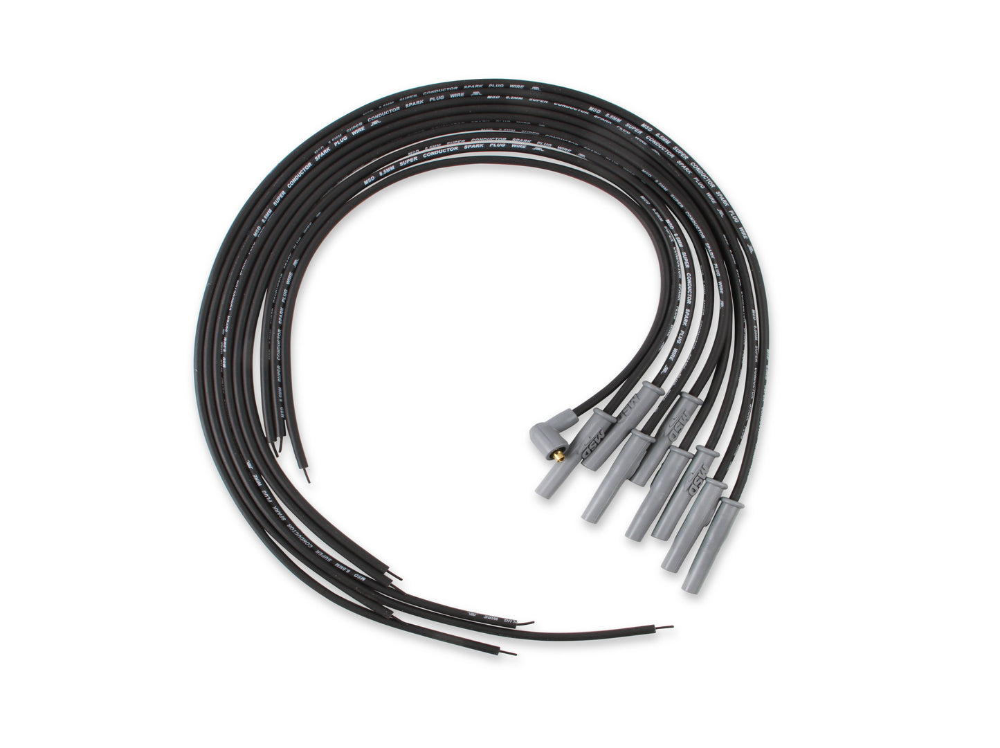 MSD Wire Set Black Sc 8 Cyl Mult MSD 31193
