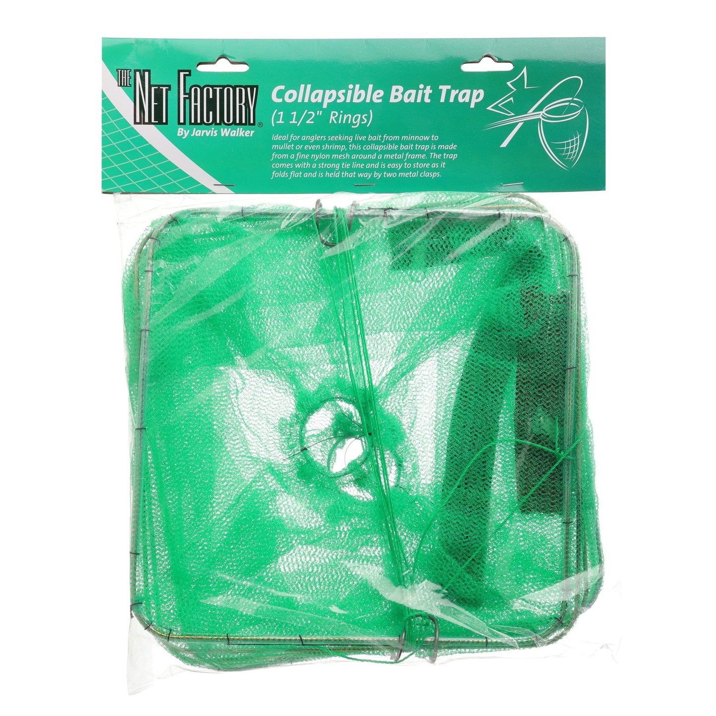 Jarvis Walker Collapsible Bait Trap 1.5in. Rings 35037