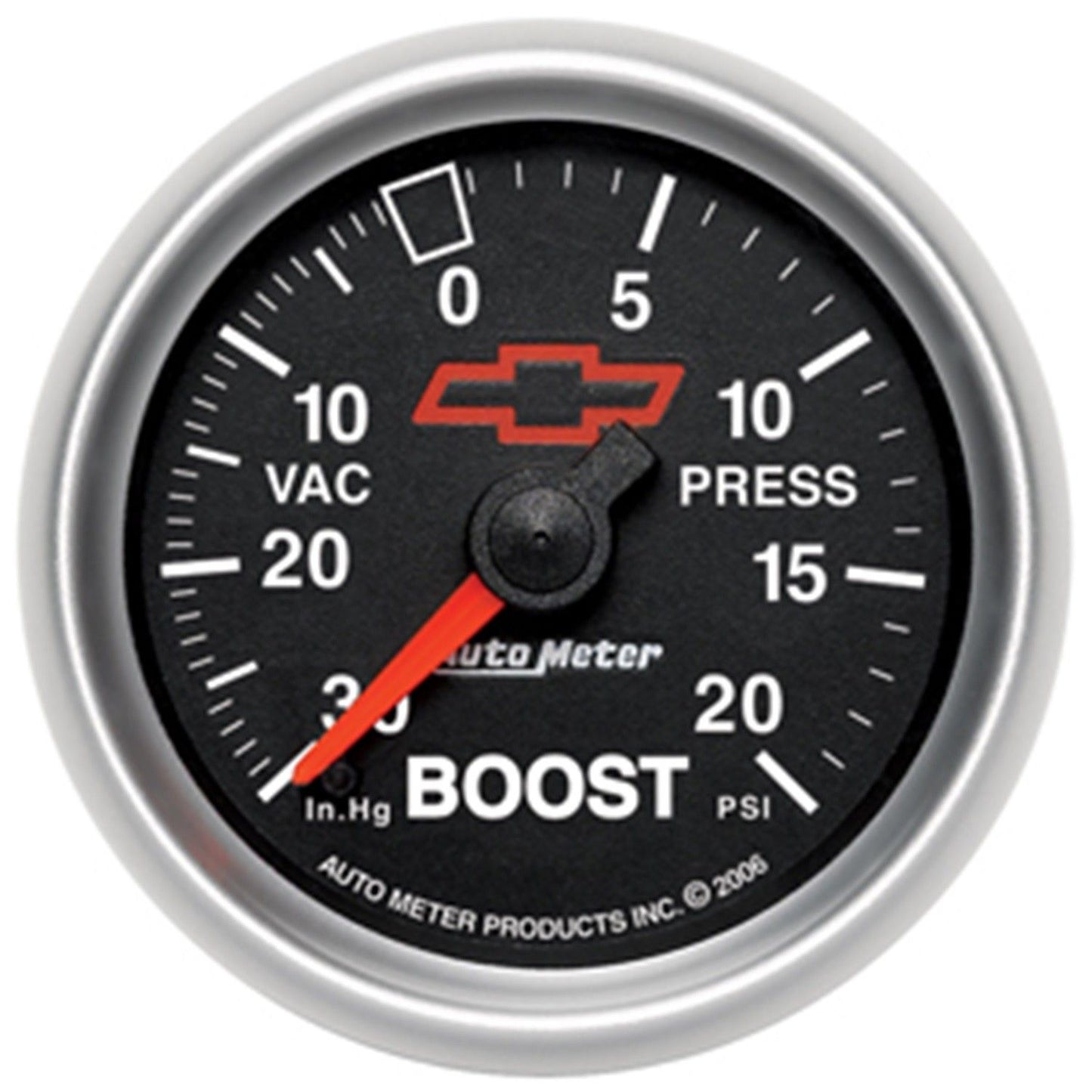 AutoMeter 2-1/16in Mech. Boost/Vac 30PSI AU3607-00406