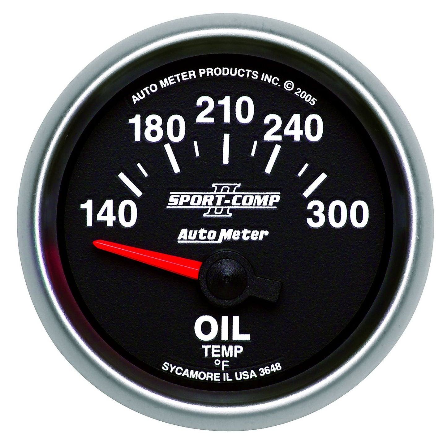 AutoMeter 2-1/16 Oil Temp 140- 300degF AU3648