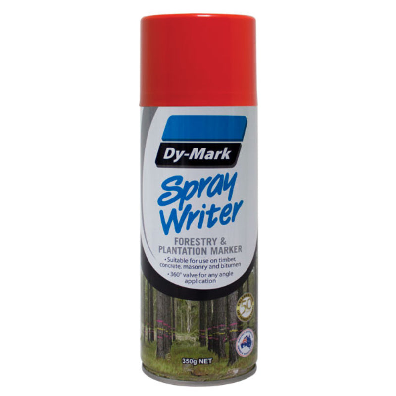 Dymark Paint Spray Writer Red Aerosol Can/350G 37023502