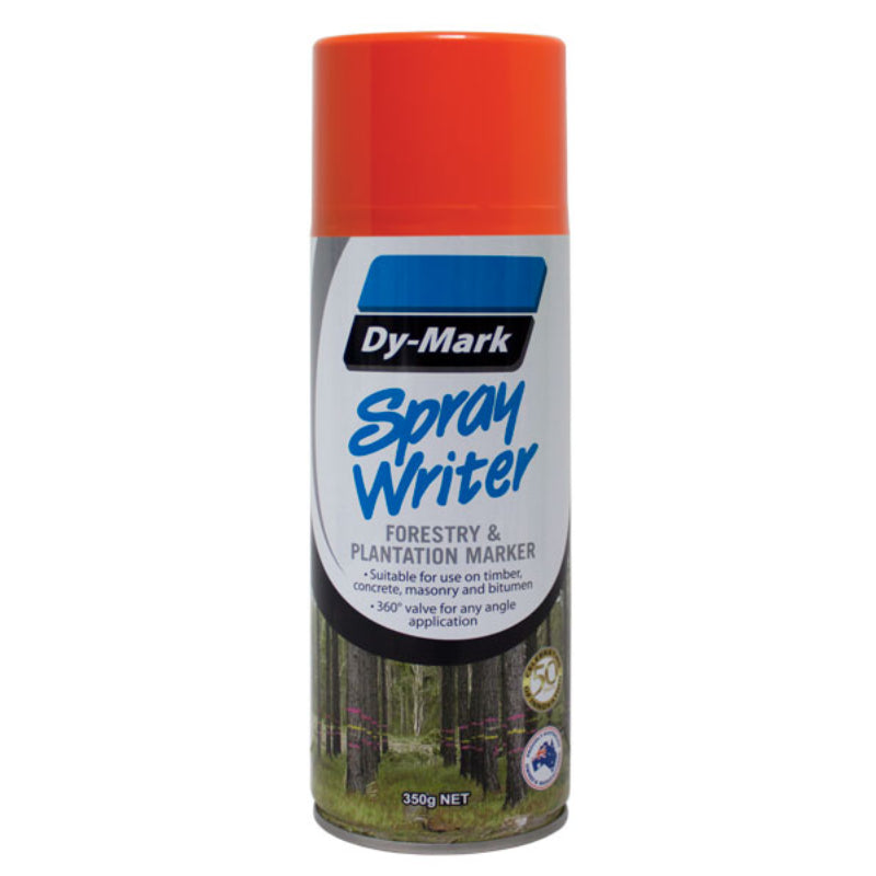 Dymark Paint Spray Writer Orange Aersol Can/350G 37023506