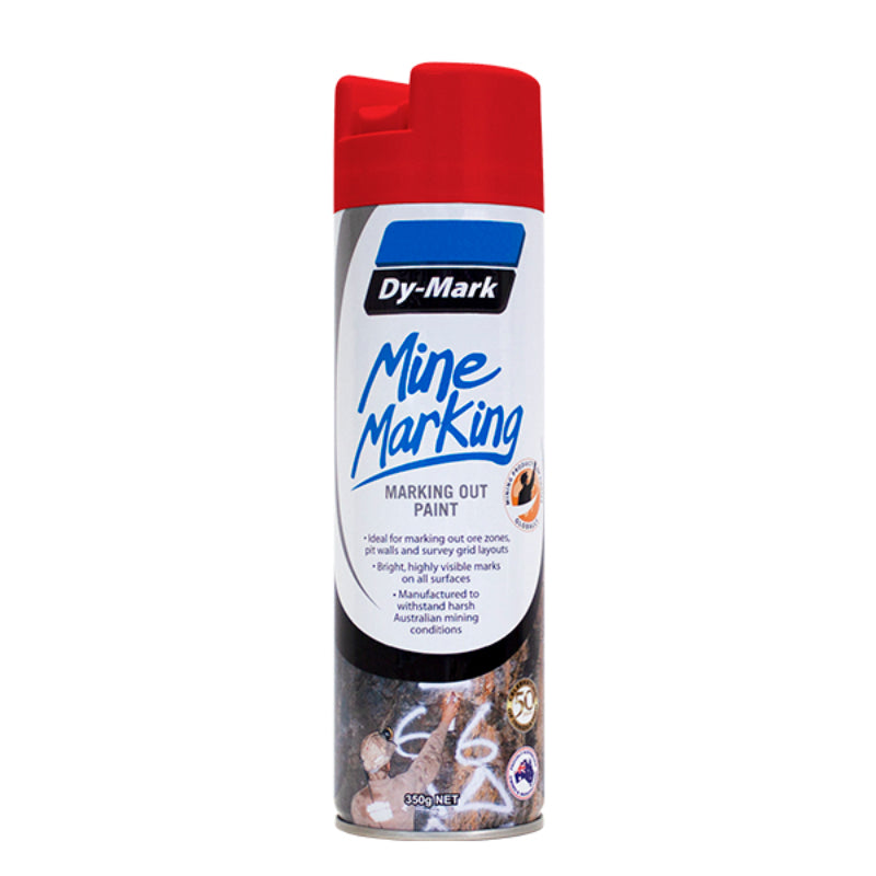Dymark Paint Marker Mine Red Vertical Aerosol Can/350G 38033502