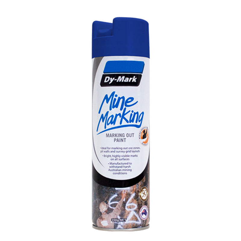 Dymark Paint Marker Mine Blue Vertical Aerosol Can/350G 38033503
