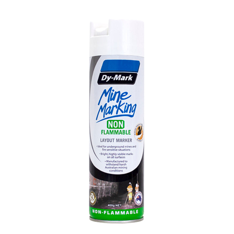 Dymark Paint Marker Mine White Vertical Aerosol Can/350G 38043511