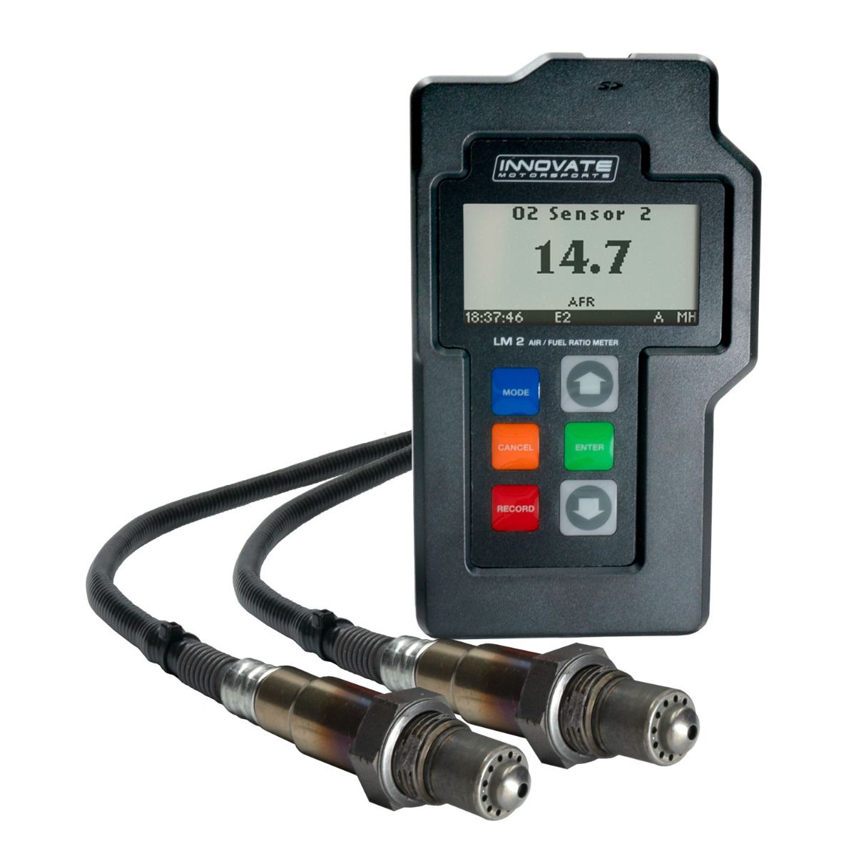 Innovate Motorsport LM-2: Handheld Digital Wideband Air/Fuel Ratio Meter & Datalogger, DUAL (2) O2, Complete Kit 38070
