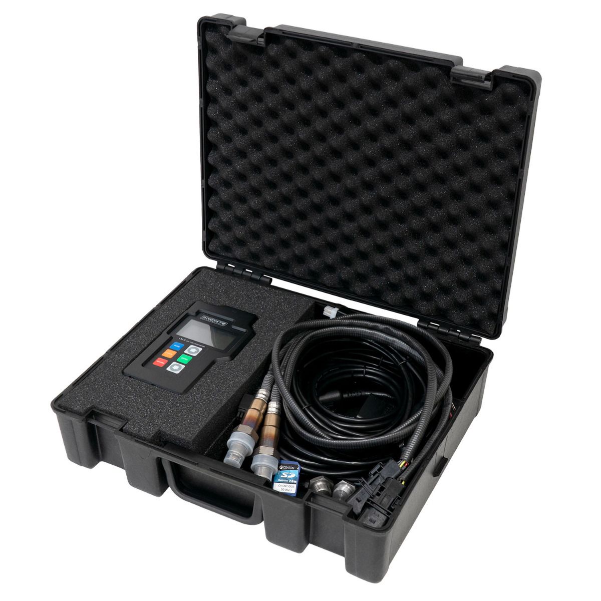 Innovate Motorsport LM-2: Handheld Digital Wideband Air/Fuel Ratio Meter & Datalogger, DUAL (2) O2, Complete Kit 38070