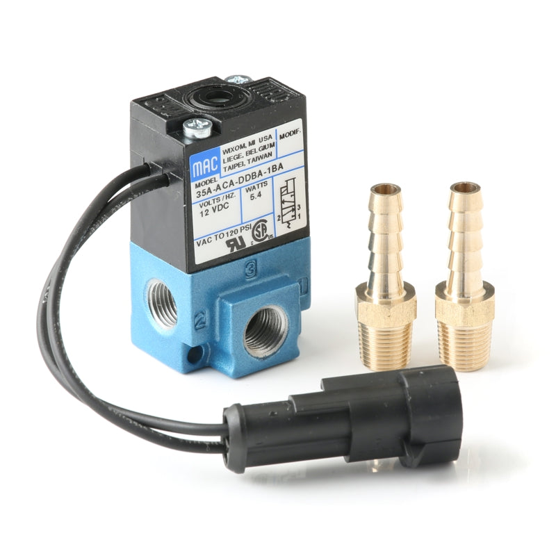 GFB 3835 G-Force 3-Port Solenoid (Inc 2 Hosetails)