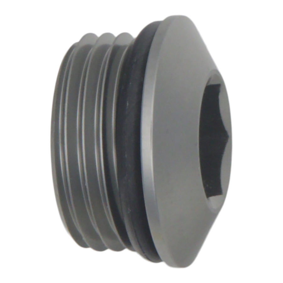 DeatschWerks 10AN ORB Male Plug Low Profile Internal Allen/Hex (incl O-Ring)