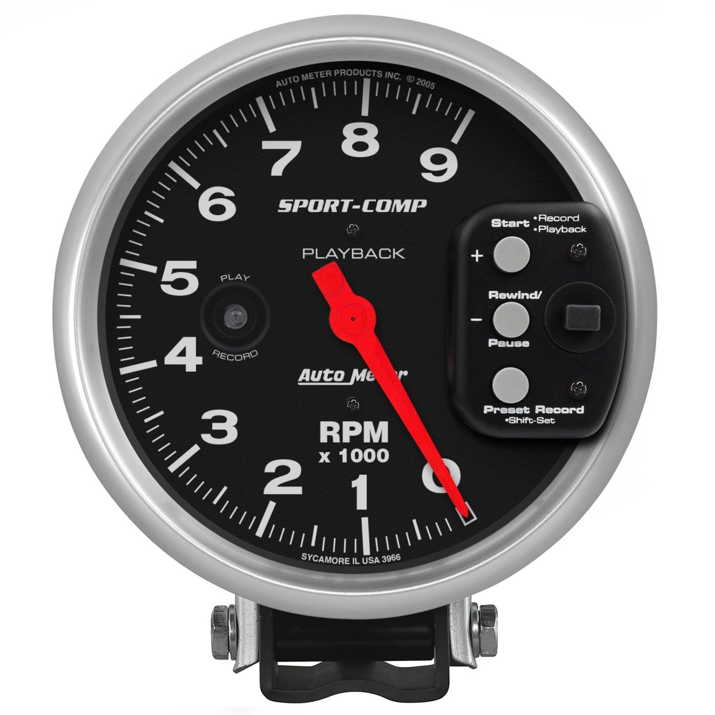 AutoMeter Sport-Comp 5in Tacho 9000RPM AU3966