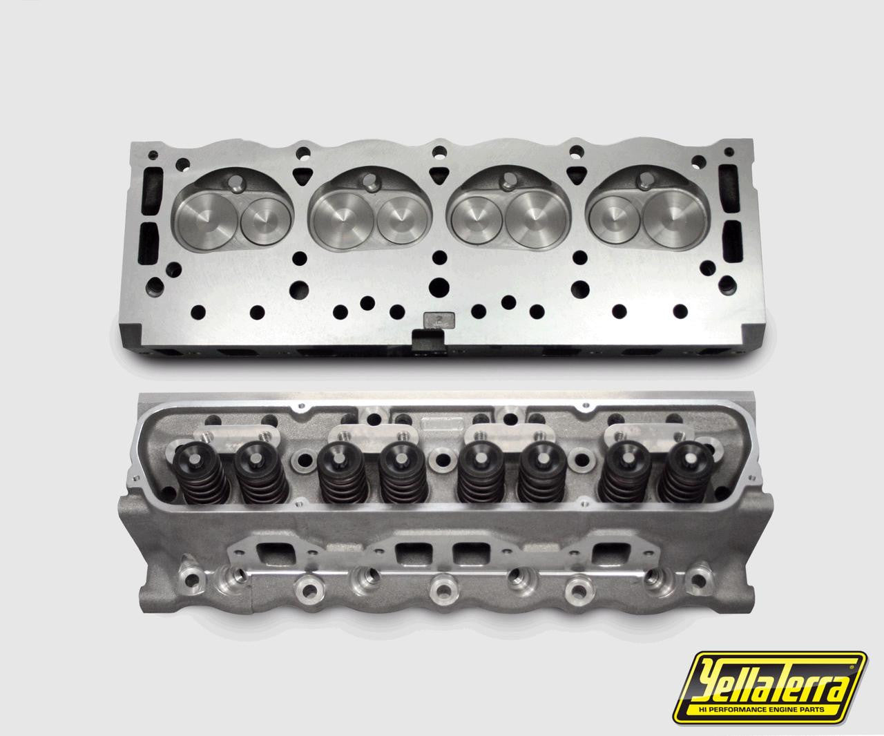 Yella Terra Carb Alloy Hi-Port Dash 3 Assembled Cylinder Head And Adjustable Rocker Package ABHA 308-3R3