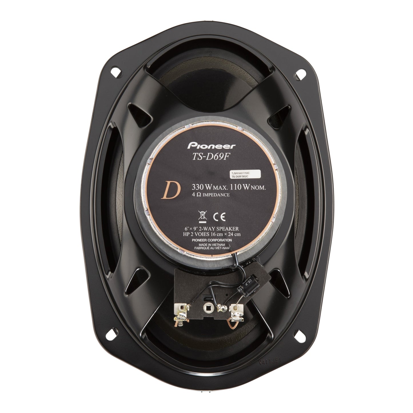 Pioneer Speakers D Series 6X9In Coax 330W TSD69F