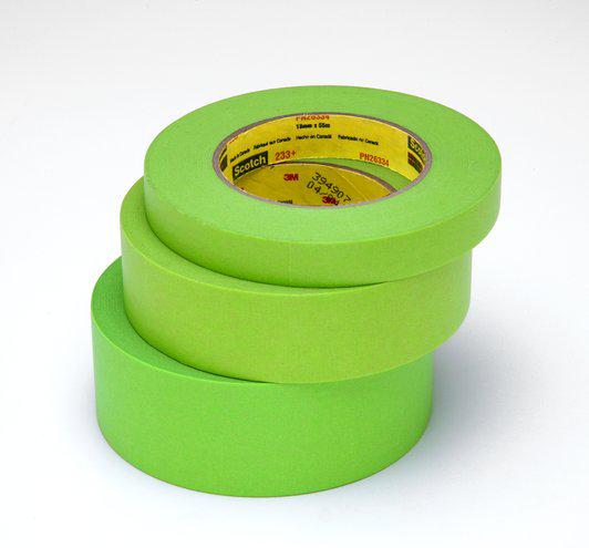 3M Automotive Performance Masking Tape 233+ Green 18mm x 50m 70006288404