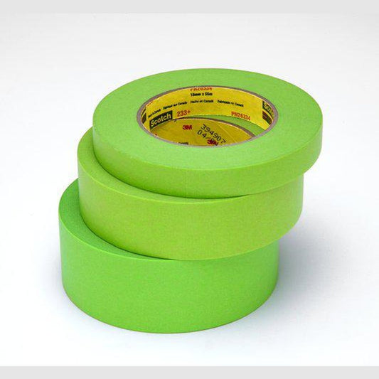 3M Automotive Performance Masking Tape 233+ Green 18mm x 50m 70006288404