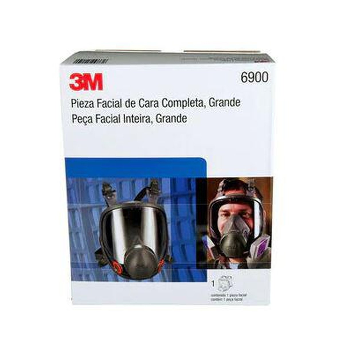 3M Respirator Full Face Large 6900 70070709186