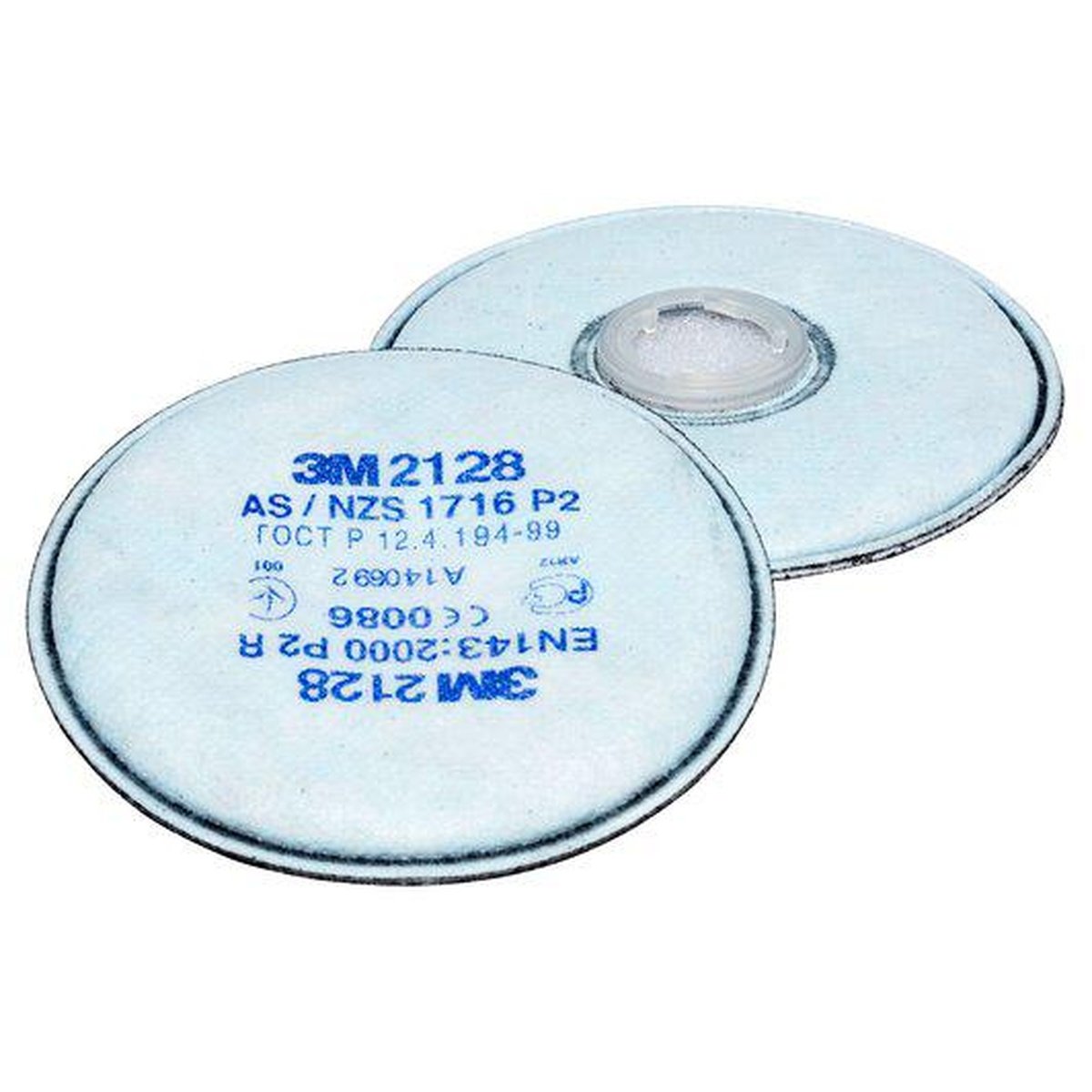 3M Particulate Filter 2128 GP2 w/Nuisance Level Organic (Pk of 2) 70071486198