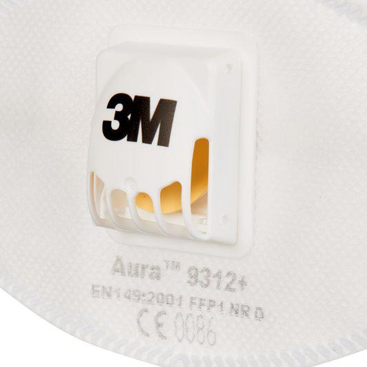 3M Aura Particulate Respirator Cool Flow Valve 9312A+ FFP1/P1 10 Pack XA010017870