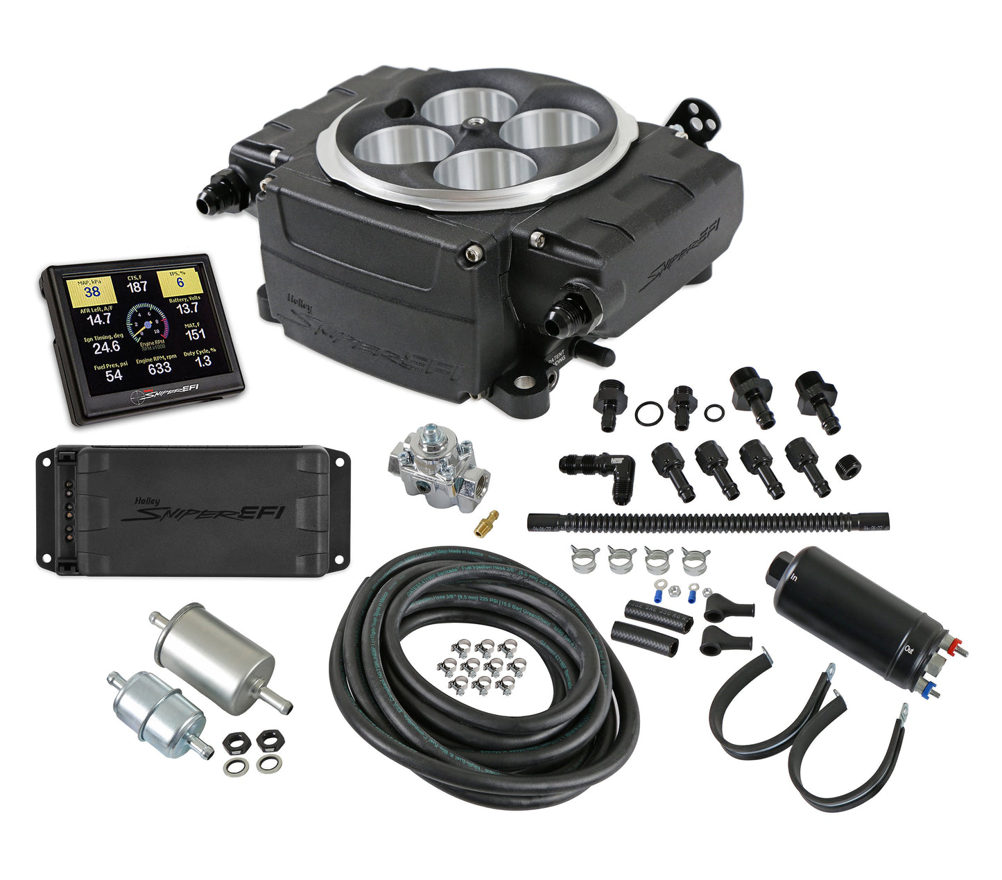Holley Sniper 2 EFI Black 550-511-3PK