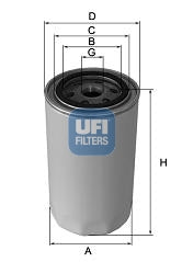 UFI Filters Oil Filter 23.603.00