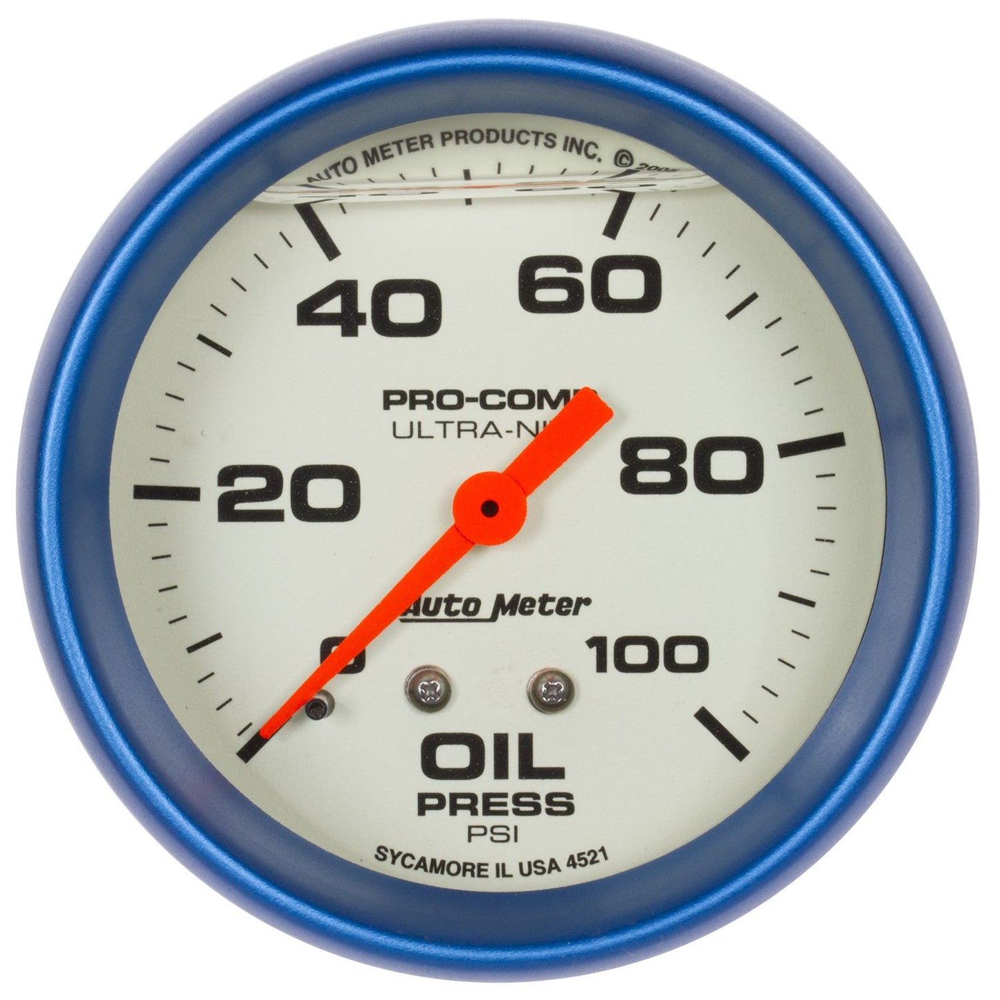 AutoMeter Ultra-Nite 2-5/8in Oil Pressure AU4221