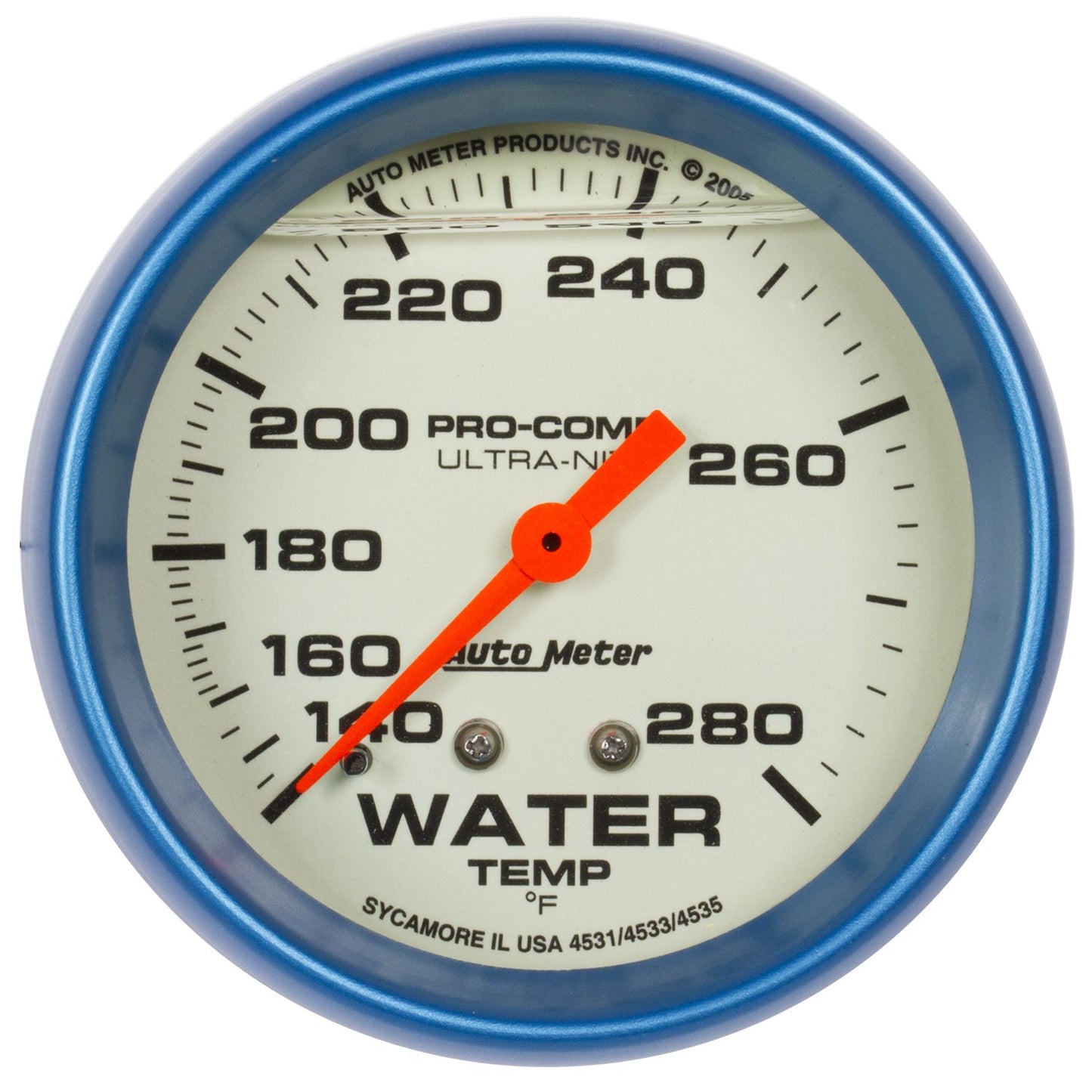 AutoMeter Ultra-Nite 2-5/8in Water Temp AU4231