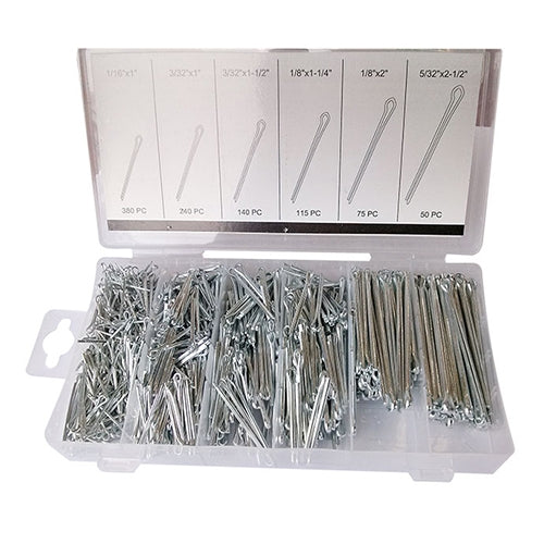 Grip Pin Assortment 1000Pc Cotter SY43125