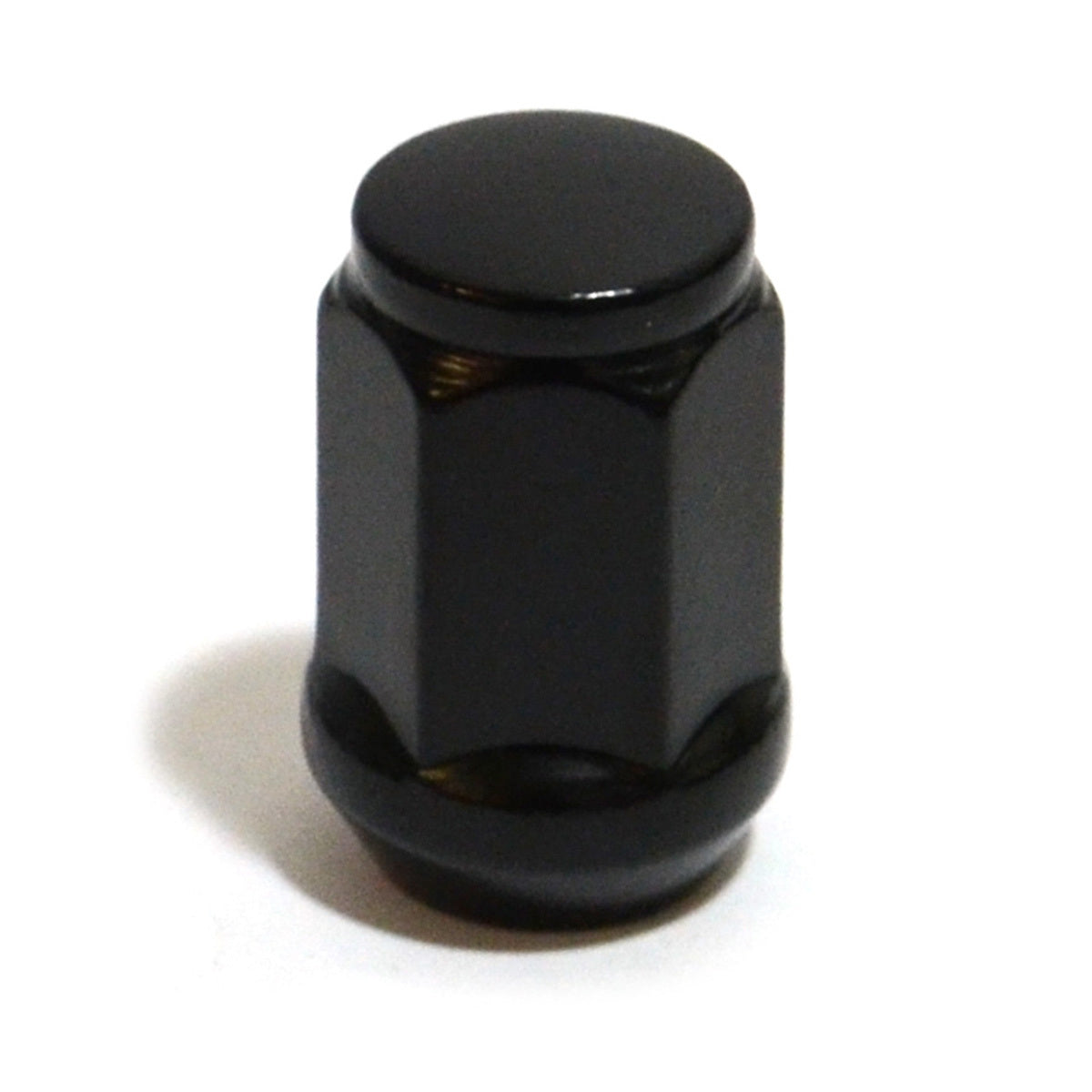 SAAS Wheel Nut Flat Head Bulge M12x1.25 Black 35mm (20 Pack) 43595BBC