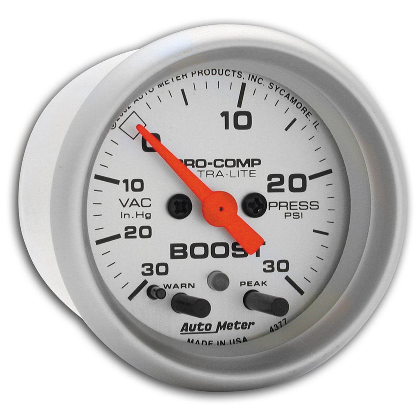 AutoMeter Ultra-Lite 2-1/16in Boost/Vac AU4377