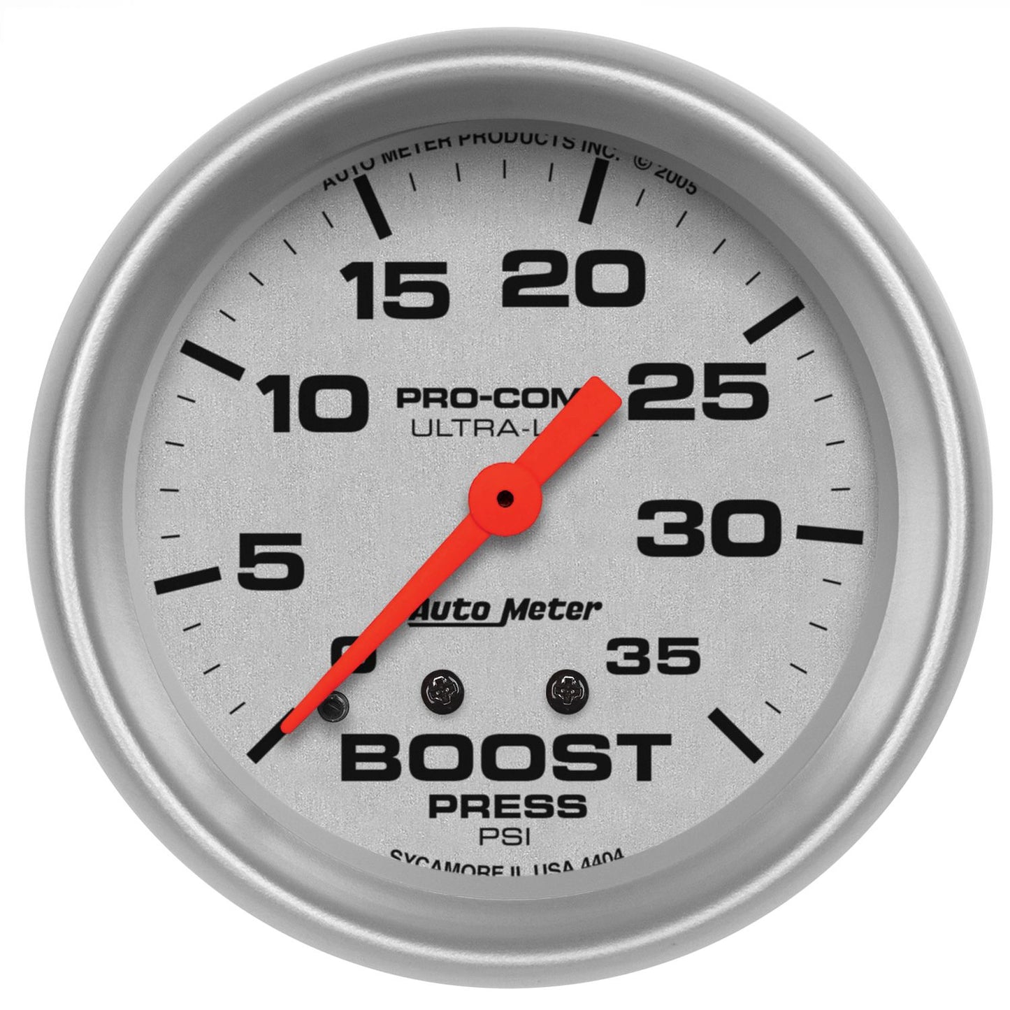 AutoMeter Ultra-Lite 2-5/8in Boost Gauge AU4404