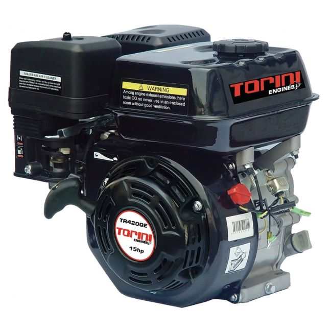 SP Tools Industrial Torini Engine Petrol 15HP 4-Stroke Electric Start TR420QE