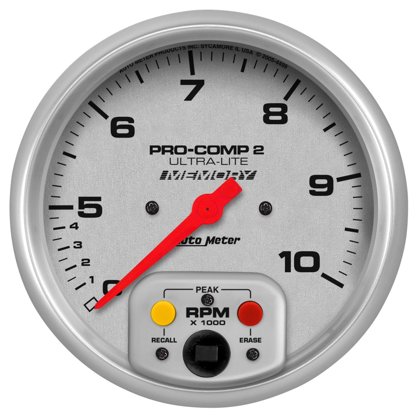 AutoMeter Ultra-Lite 5in Tacho 10000RPM AU4499