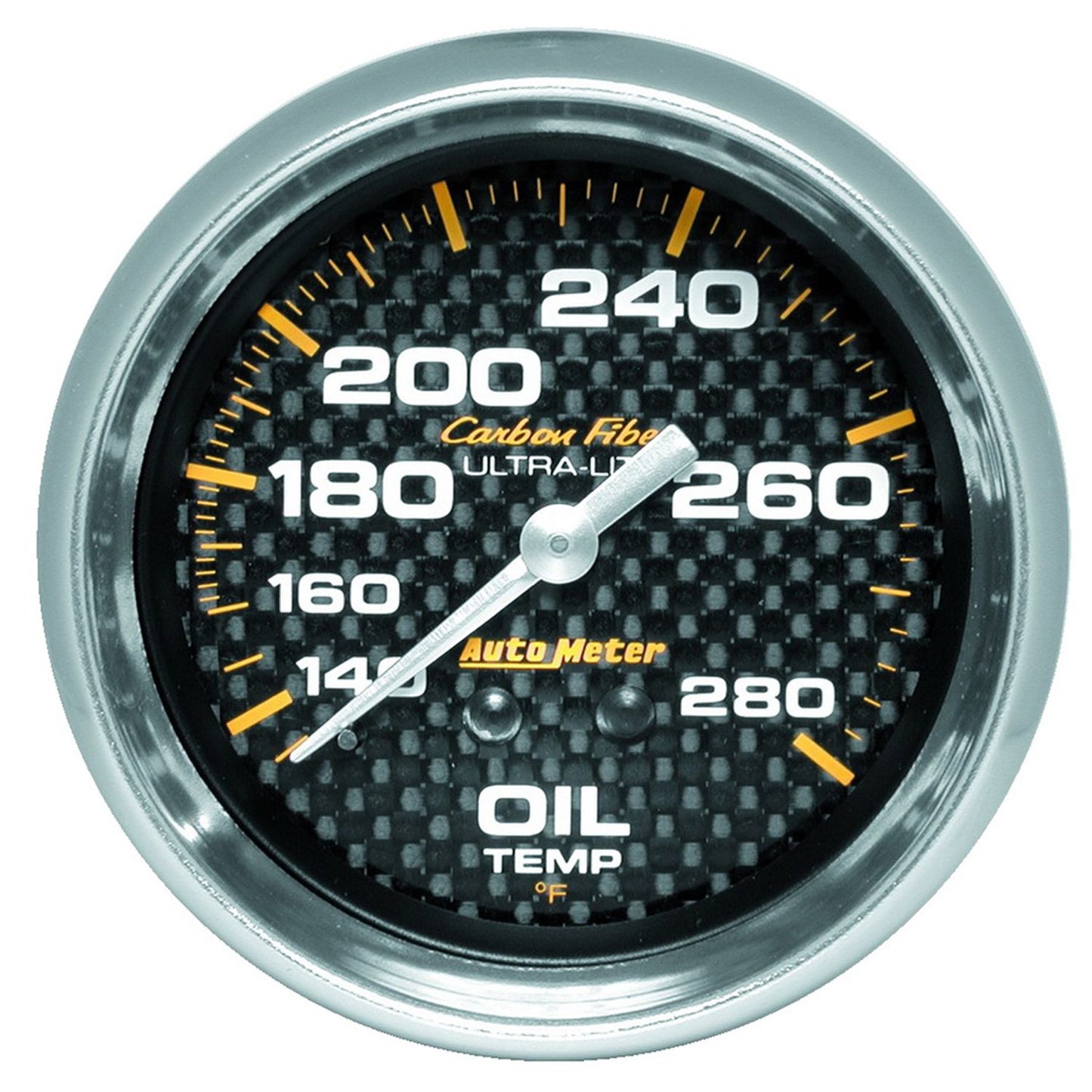 AutoMeter Carbon Fiber 2-5/8in Oil Temp AU4841