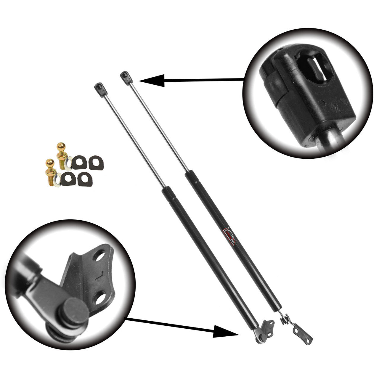 StrongArm Hatch LH Strut 4866L - Fits Daihatsu Charade (G100,G102) 1987-93