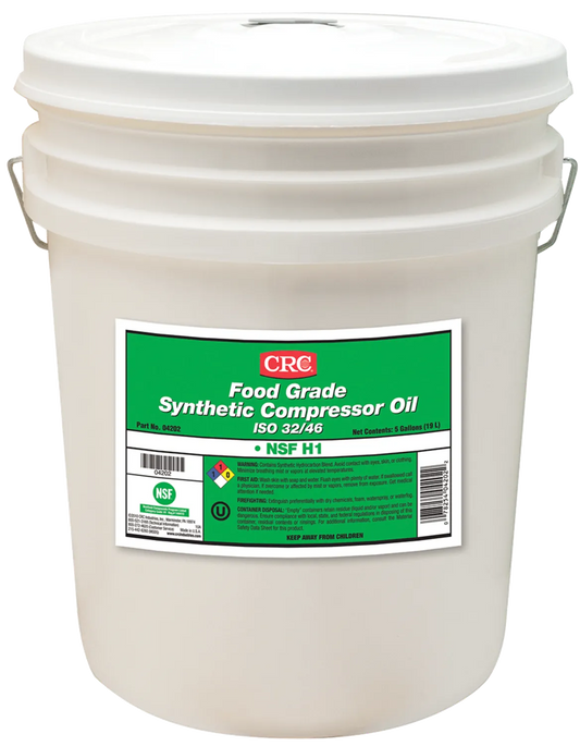 CRC Food Grade Synthetic Compressor Oil ISO 68 18L FG04206