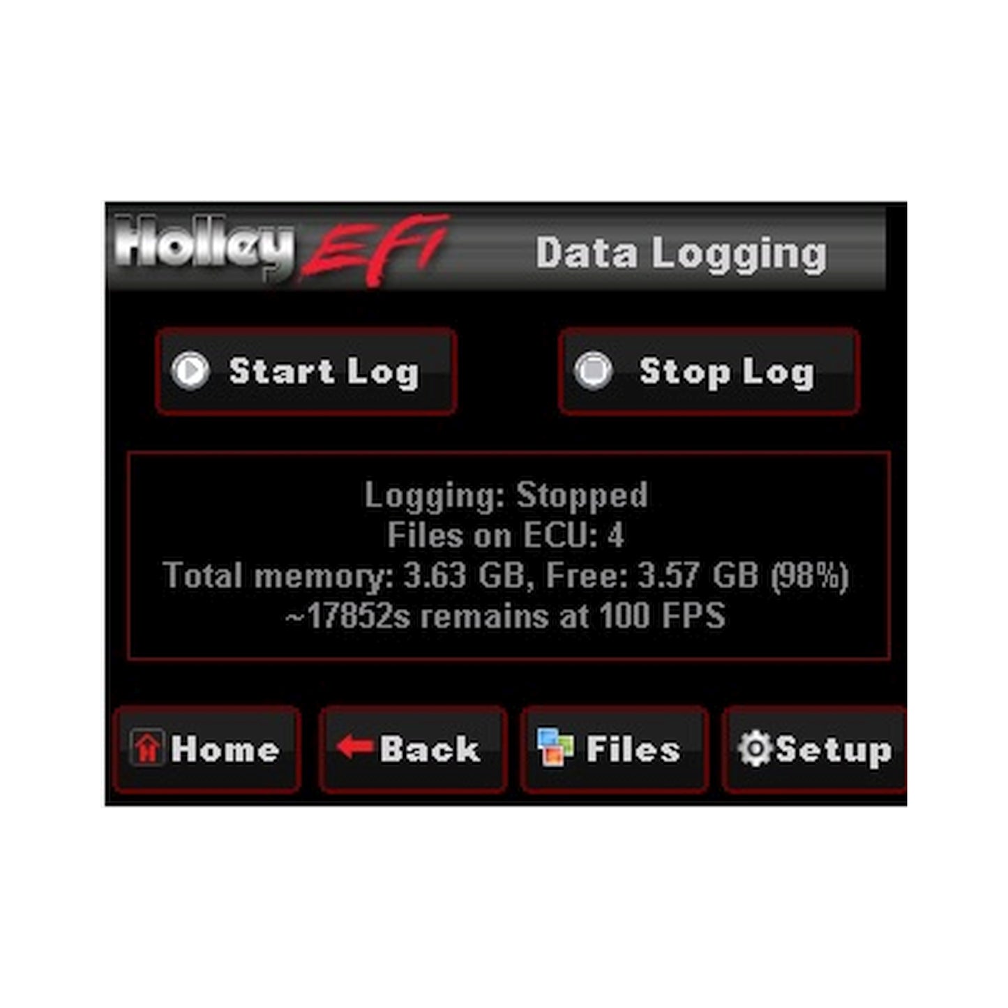 Holley EFI 3.5in Touch LCD Screen 553-108